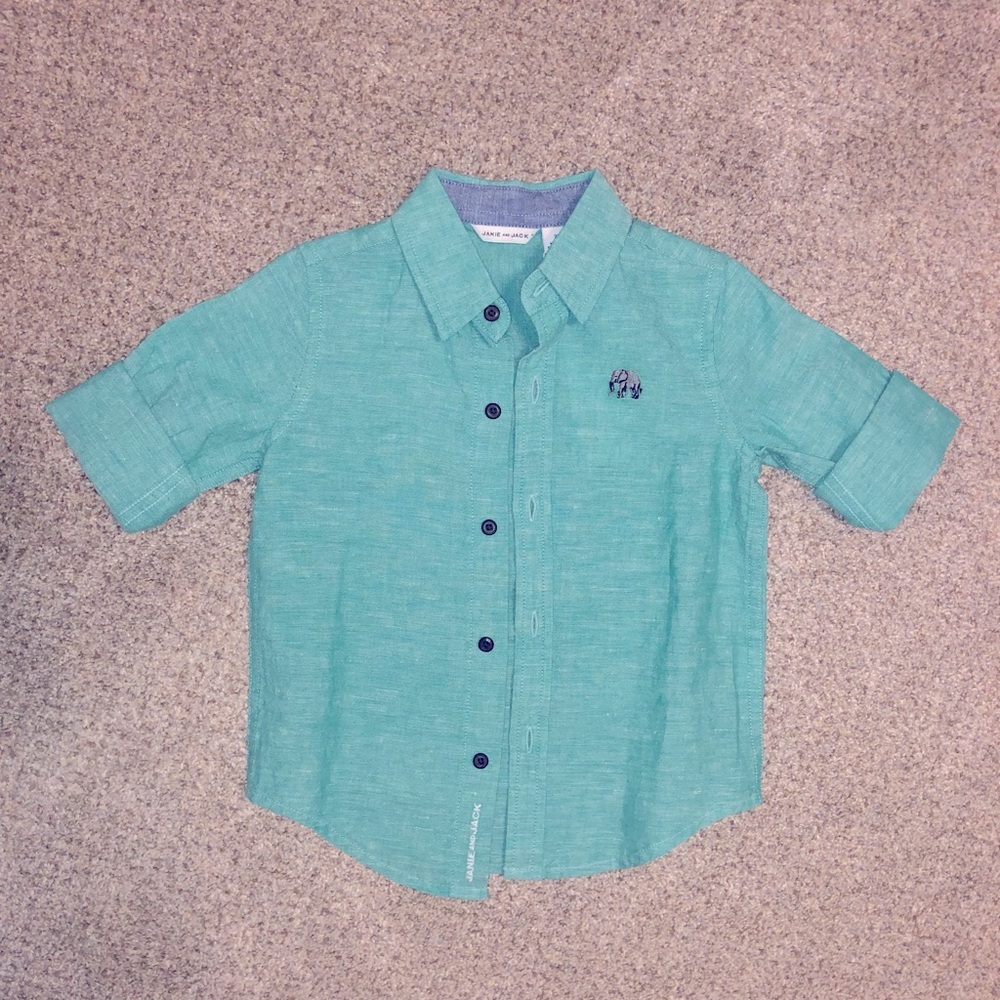 NWT 2T Janie and Jack Button Up